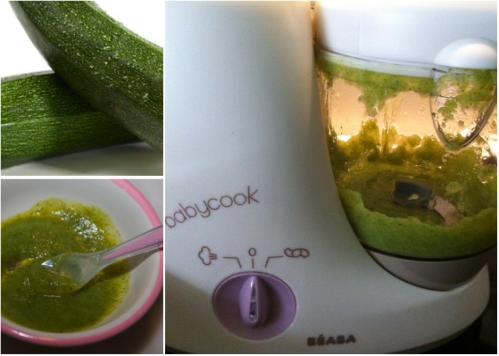 purée de courgettes