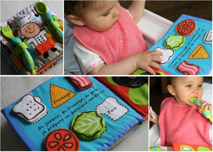 Montage Photos_Anais_9mois A table ! Read & Play Tourbillon