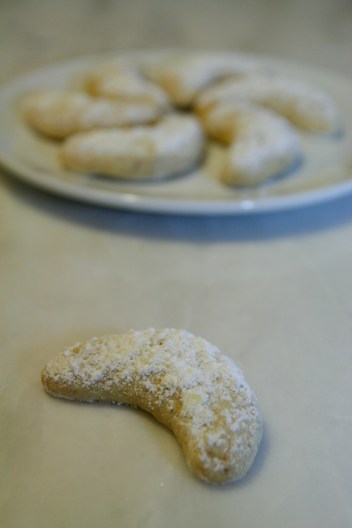 Croissants viennois aux noisettes