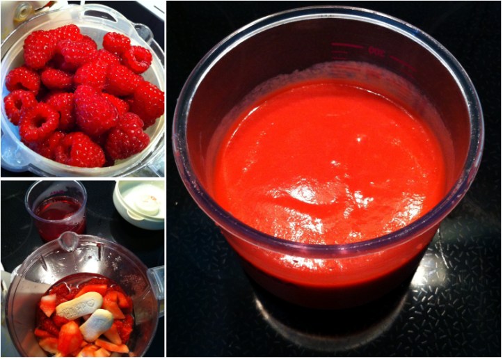 Montage Photos_PetitPlatBebe_Dessert_FramboisesPommeBiscuits