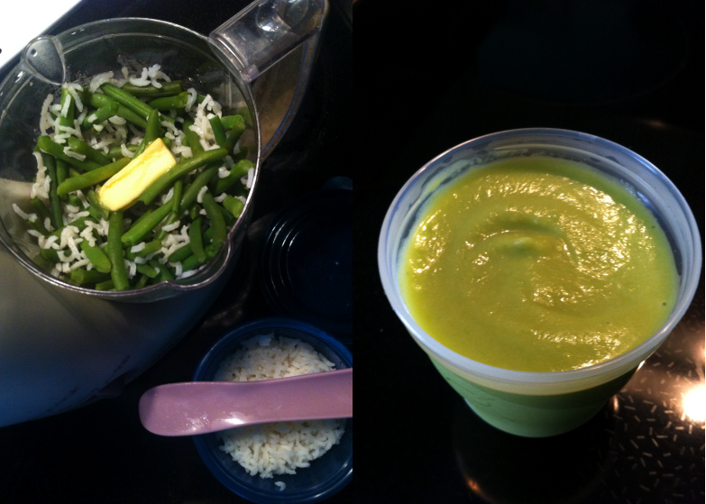 Montage Photos_PetitPlatBebe_Souper_RizHaricotsVerts