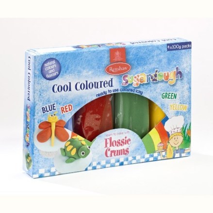 Renshaw-pack-pates-a-sucre-400-gr-vert-bleu-rouge-jaune