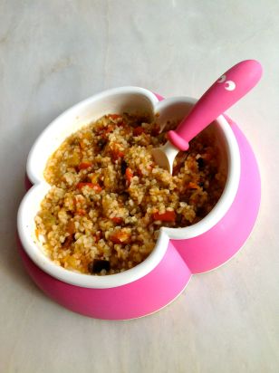 Recette de petits légumes et thon à la provençale pour bébé