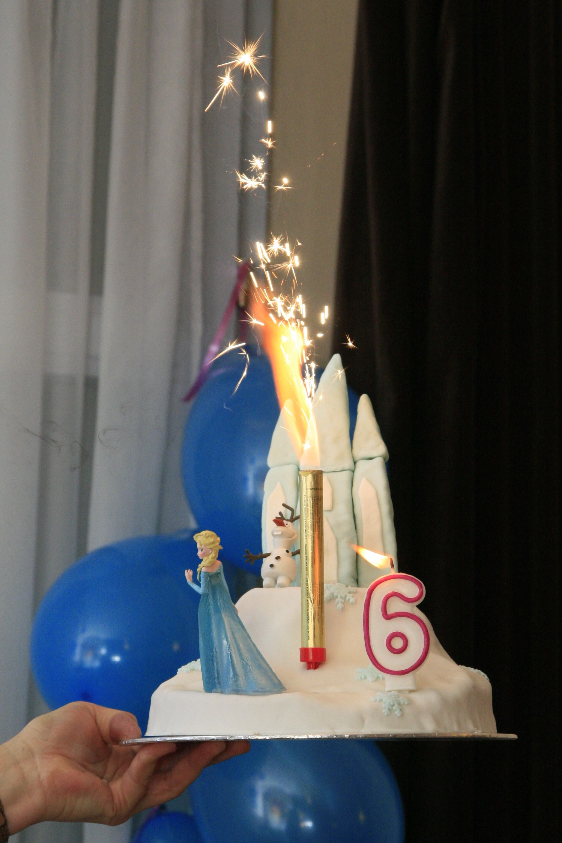 Bougies D'anniversaire La Reine Des Neiges Bleues Et Blanches Pour Gâteau, Bougies En Forme De Chiffre Avec Flocon De Neige, Décorations De Gâteau Pour Enfants, Bougies Numérotées Pailletées Pour