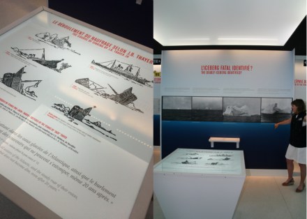 La_cite_de_la_mer_Expo_Titanic_Iceberg