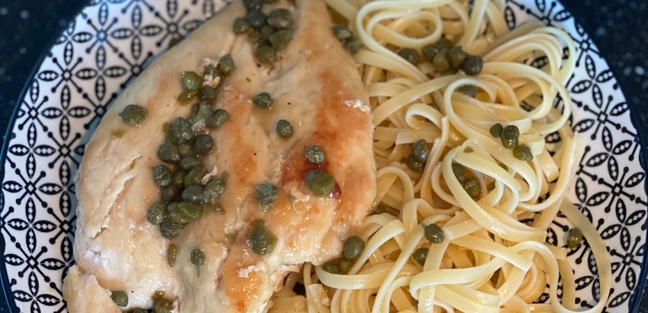photo assiette de La piccata