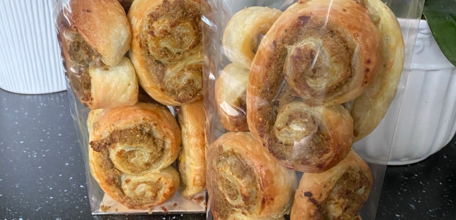 paquet de palmiers à la tapenade provençale