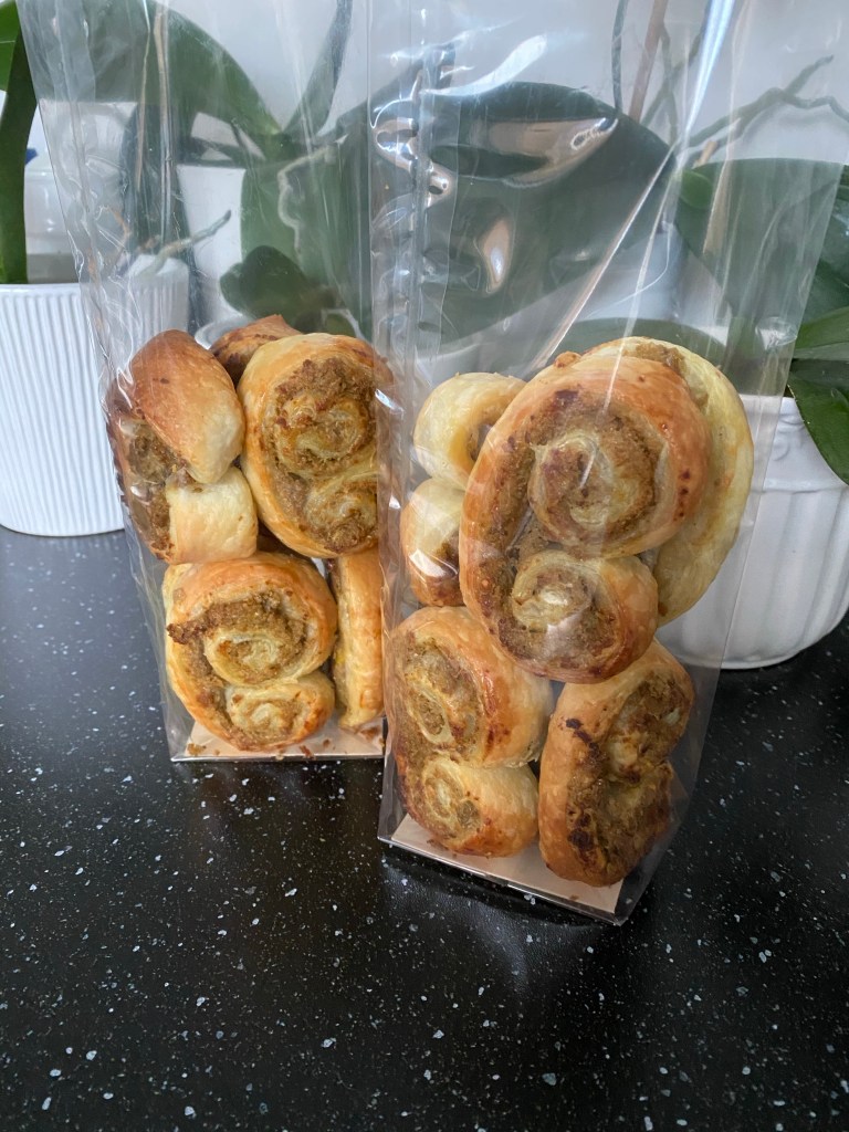 paquet de palmiers à la tapenade provençale