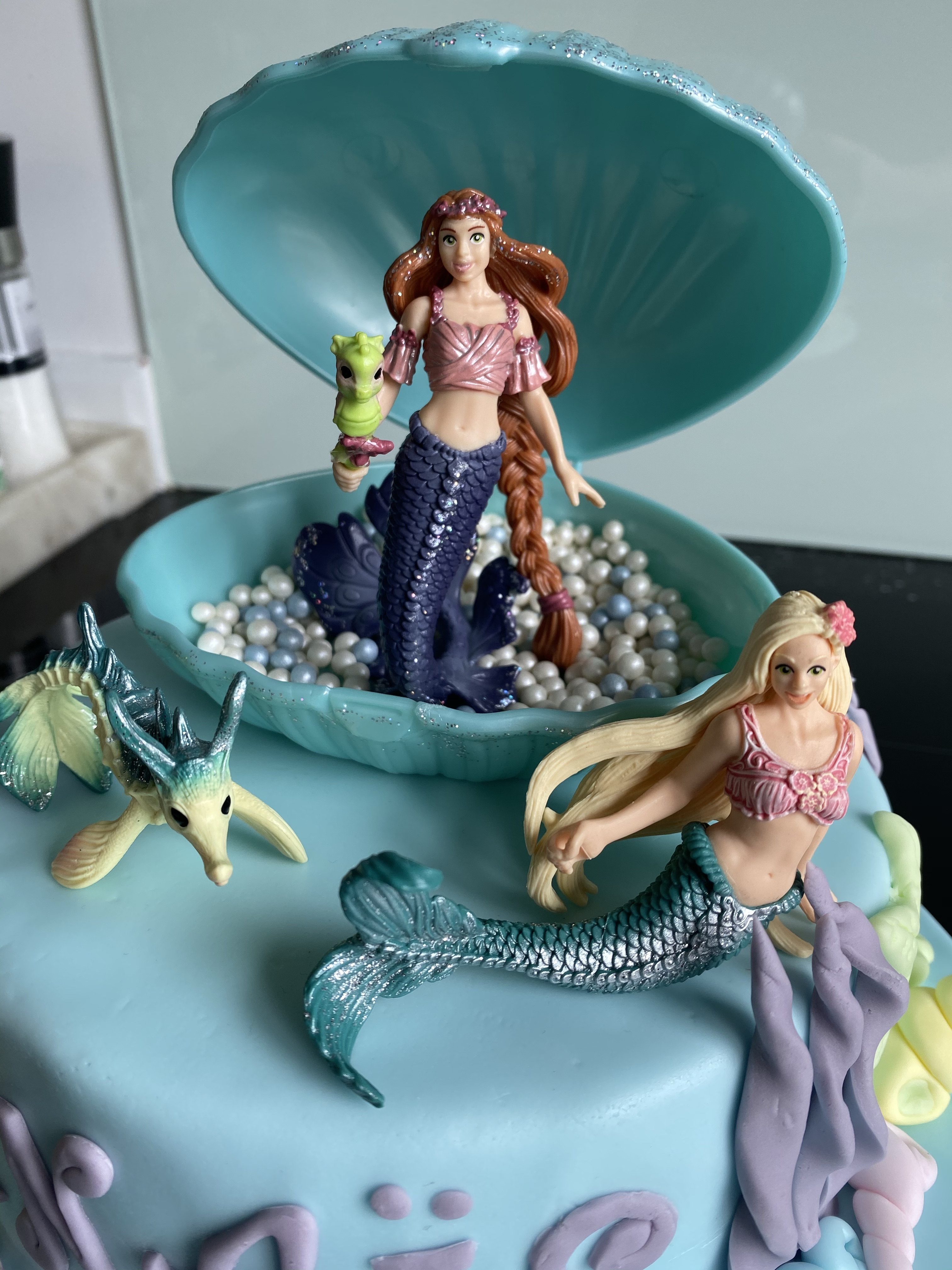 Cake Topper En Acrylique Pour Baptême Personnalisé Avec Nom Et Croix, image size:3024x4032