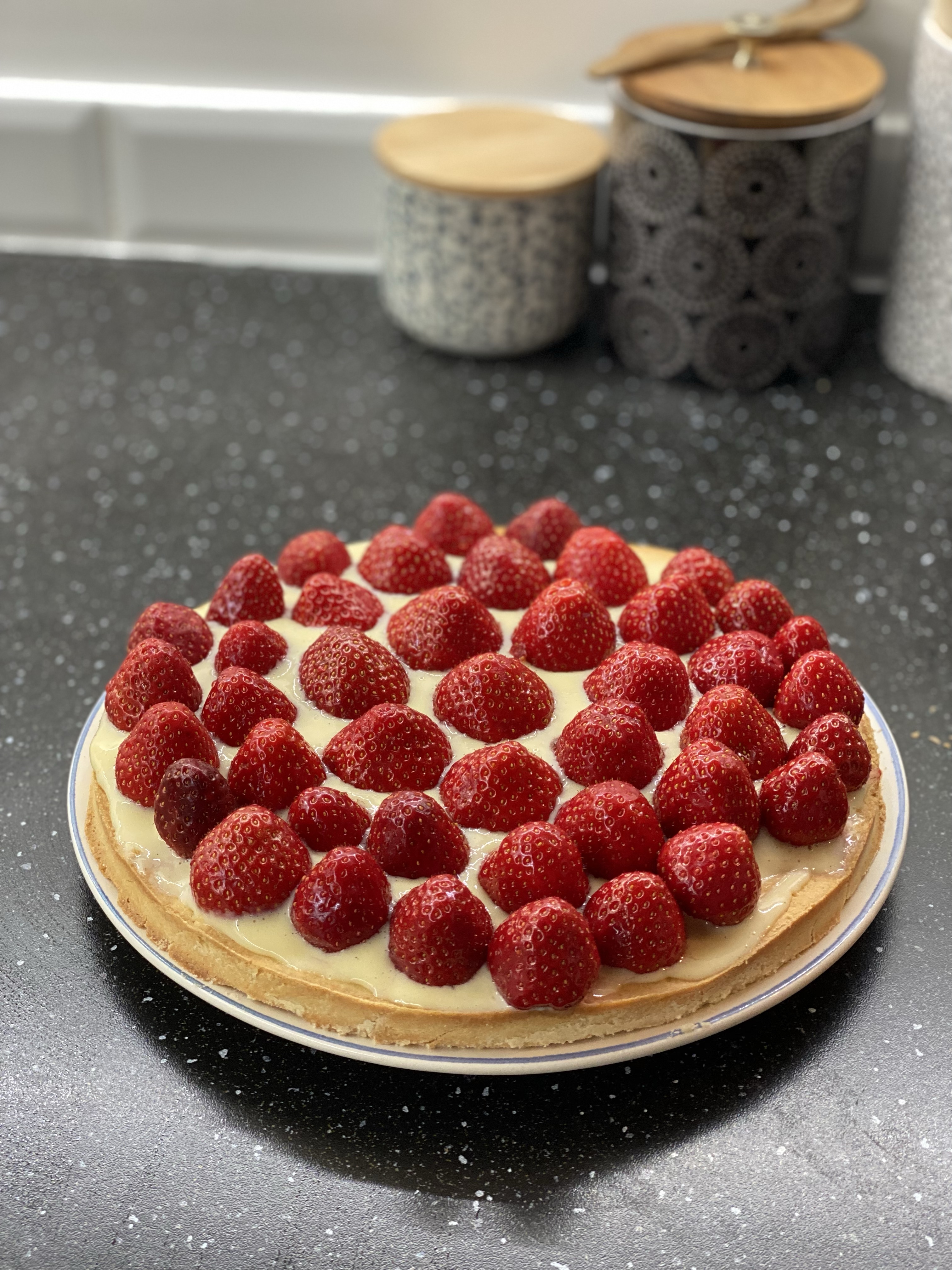 Les délices d'Anaïs - Tarte aux fraises