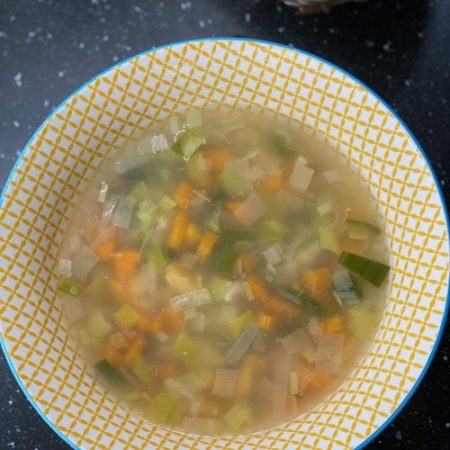 Potage au haddock fumé