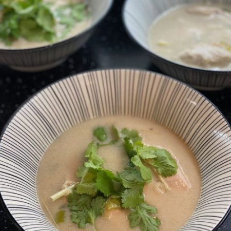 Soupe thaïlandaise poulet coco