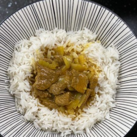 Curry de boeuf japonais